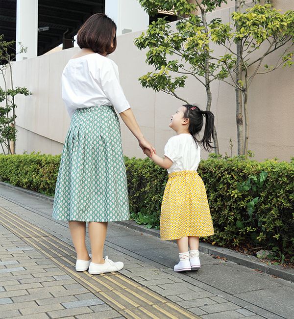 Souleiado シンプルレシピ親子ワンピース 手作り ハンドメイド 手芸を愛するすべての方へ 作る楽しさをお届け Craf クラフ
