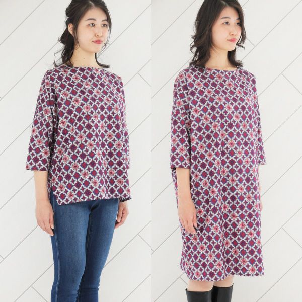SOULEIADO シンプルレシピドロップショルダーブラウス SOULEIADO シンプルレシピドロップショルダーブラウス