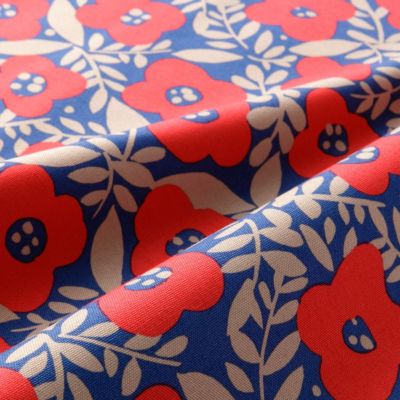 kippis オックスキルト生地 Meimi/メイミ オフホワイト×ブラック