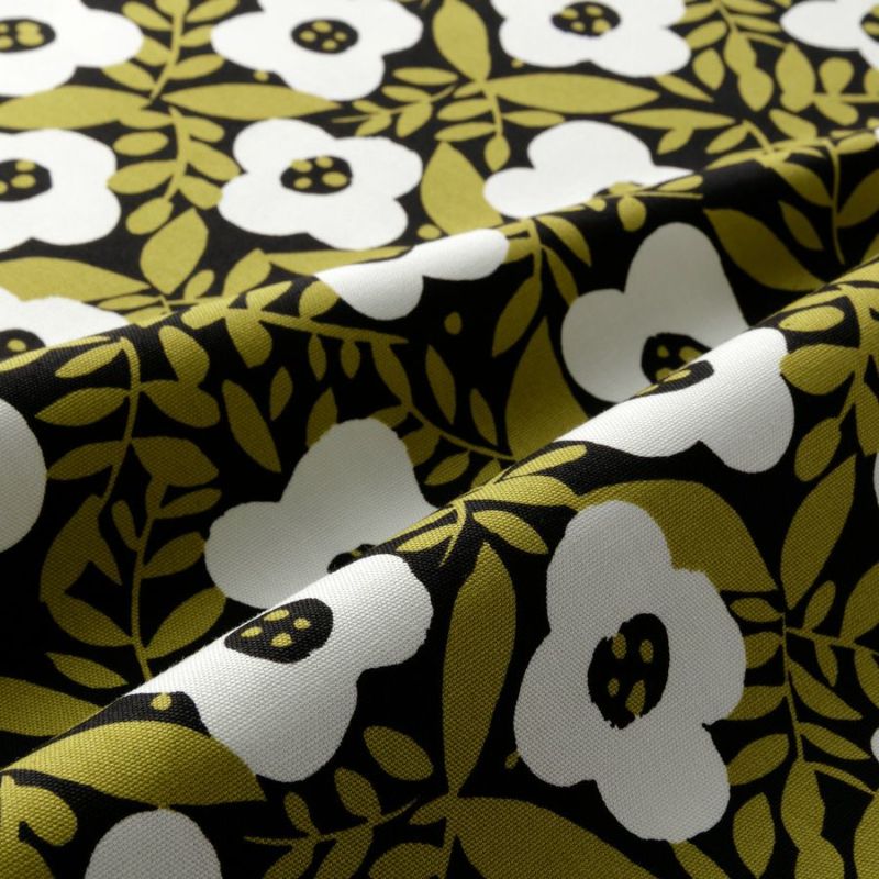 kippis オックス生地 Meimi/メイミ オフホワイト×ブラック｜手作り