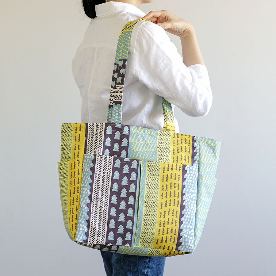 kippis ソーイングレシピショルダートートバッグ｜手作り  