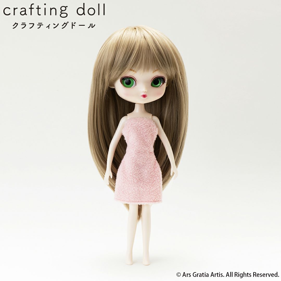 初心者に優しいカスタムドールクラフティングドール 全長約27cm 