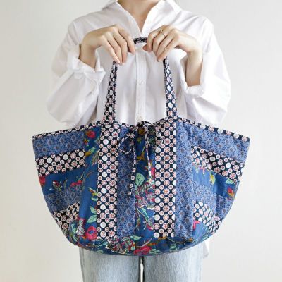 再入荷】SOULEADO リバーシブル対応 パッチワークキューブバッグ