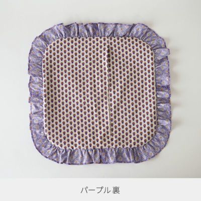 SOULEIADO で作るフリルクッションカバー材料セット 全2色｜手作り