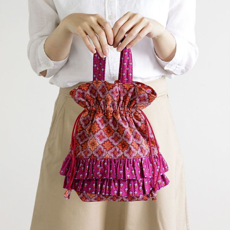 SOULEIADO フリル巾着バッグ キット｜手作り・ハンドメイド・手芸を