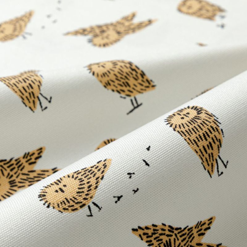 kippis オックス生地 Uggla /北極フクロウ アイボリー｜手作り