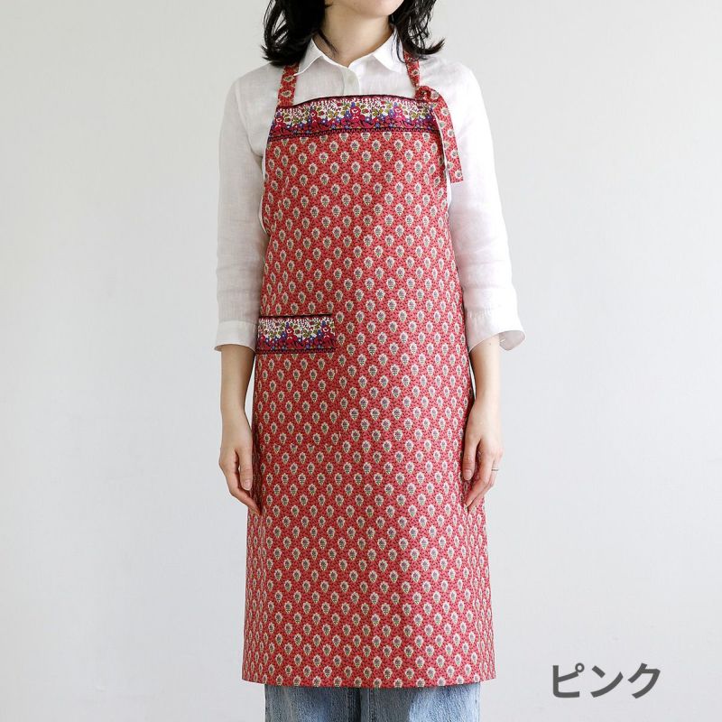 ハンドメイドエプロン SOULEIADO ギャロンテープ使いのエプロン材料セット 全4色