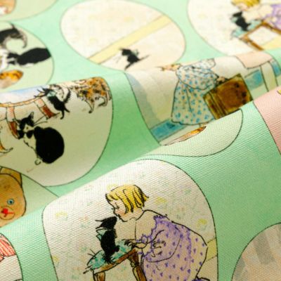 Kurahashi Rei くらはしれい オックス生地 切り売り こねこの