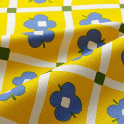 kippis オックス生地 Lotta/市民農園 イエロー｜手作り・ハンドメイド