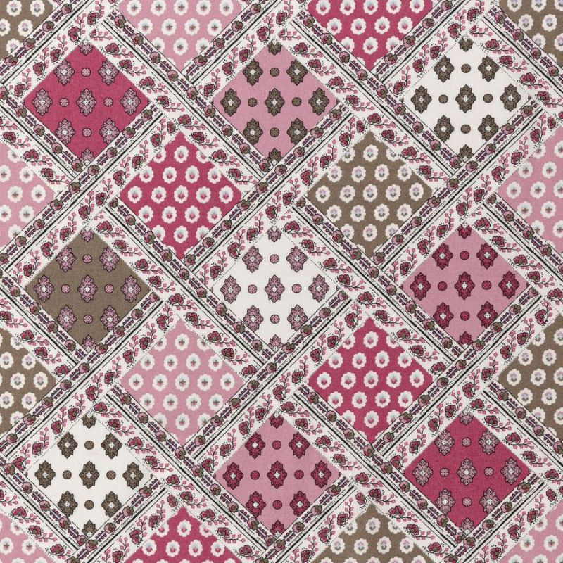 SOULEIADO ソレイアード シーチング生地 イタリエンヌ モーヴ｜手作り